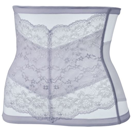 (1)アンダーからウエストまですっぽりカバー。(2)裏当て付きでお腹をおさえる。