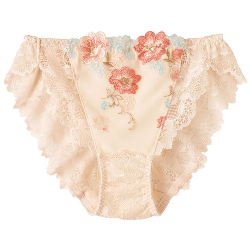 D(ナチュラルベージュ・総レース)