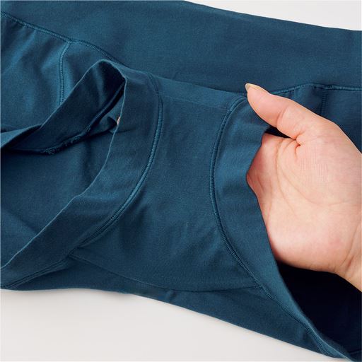 ティールブルー マチ肌側