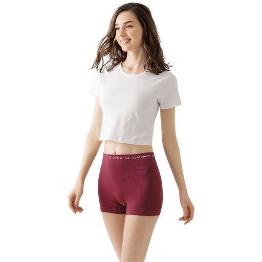 ボルドー 着用例