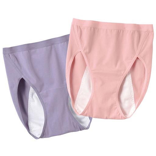 D(モーヴ系) 色違い2枚組