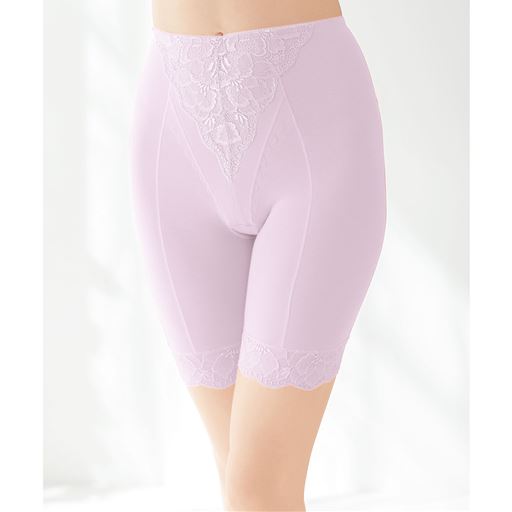 セットB(ソフトラベンダー) 着用例 股下約16cm