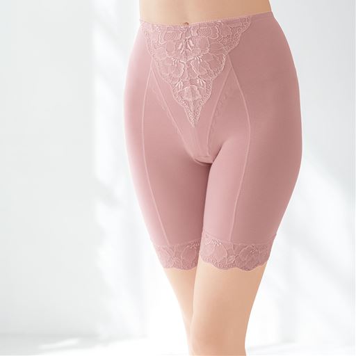 セットB(ペールモーヴ) 股下約16cm 着用例