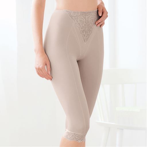 セットA(グレイッシュブラウン) 股下約39cm 着用例