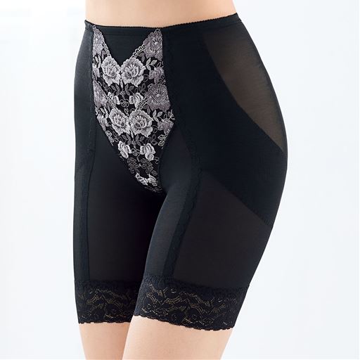 セットB(ブラック) 股下約16cm 着用例