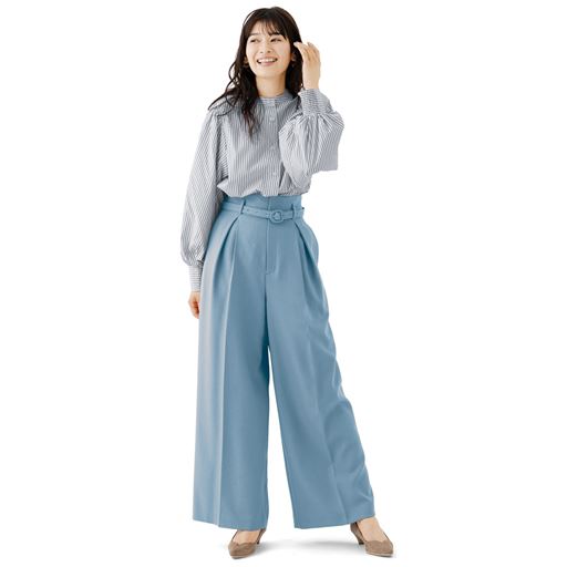 ロングパンツやワイドパンツのインナーにおすすめ!(着用例)