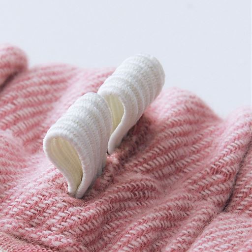 ウエストゴムは2本通しでお腹の苦しさを軽減。