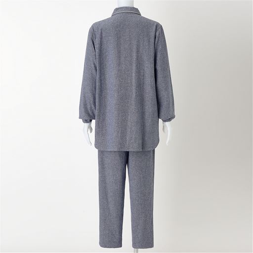 ネイビー バックスタイル 上下セット