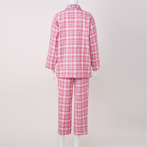 K(ピンク×ブルー) バックスタイル 上下セット