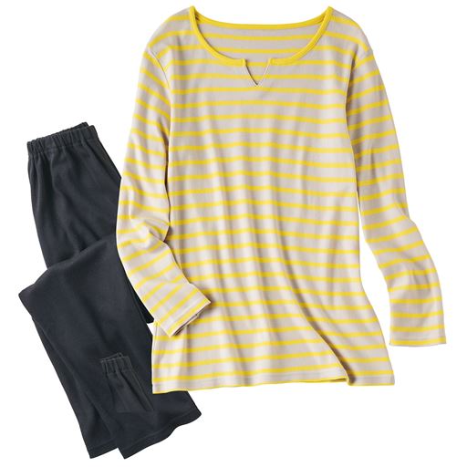 ジャスミンイエロー(パンツ:ブラック)