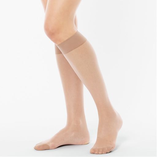 シルクベージュ(5足組)