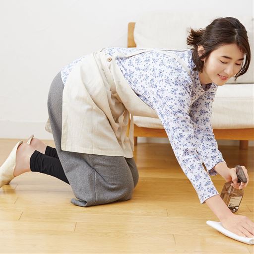 しゃがむことの多い家事でもラクラク♪