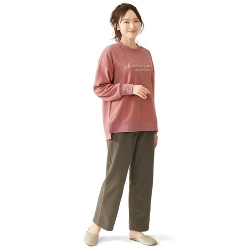 ソフトブラウン 着用例<br>(プルオーバー:NH-1179)