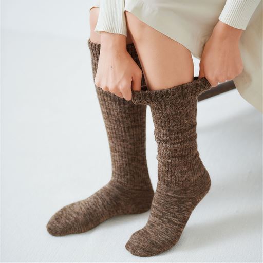 ブラウン系着用例