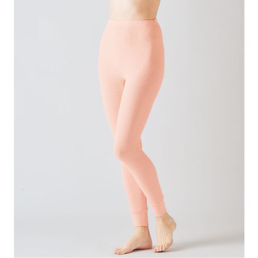 スカロップシェル<br>足口リブ仕様でしっかりあったか