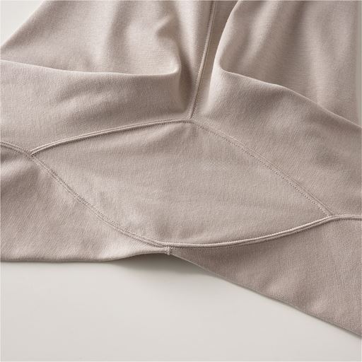 グレージュ肌側マチ部分拡大