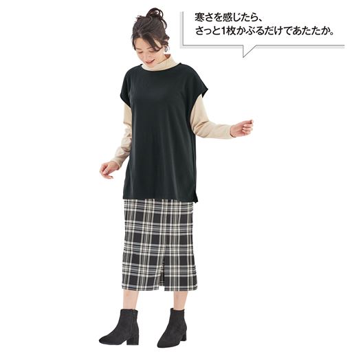 ブラック コーディネート着用例