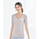 ソフトカップ付５分袖