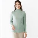 綿ウール　ボトルネック１０分袖