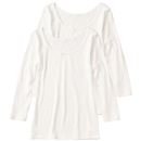 ８分袖（同色２枚組）