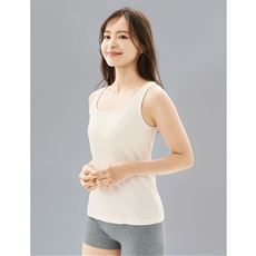 小さく見せるブラ付きタンクトップ(ノンワイヤー)