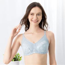 Tシャツみたいなブラ®(ノンワイヤー・フルカップ)(肌側綿混メッシュ)