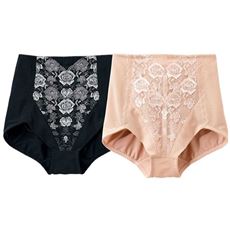 ショートガードル・色違い2枚組(ハードタイプ)