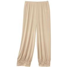 ロールアップできるロングキュロットペチコート(吸汗速乾・静電気防止)