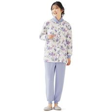 首肩まわりあったか裏起毛パジャマ