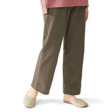 あったか裏綿フリースパンツ(お肌に優しい)