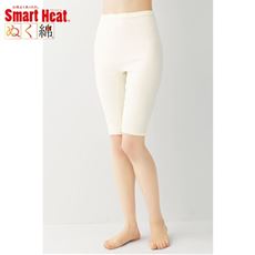 やさしいぬくもり綿100%インナー(5分長)(発熱するコットン)(スマートヒート&reg; ぬく綿&reg;)