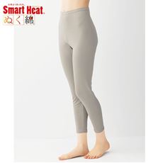 やさしいぬくもり綿100%インナー(8分長)(発熱するコットン)(スマートヒート&reg; ぬく綿&reg;)