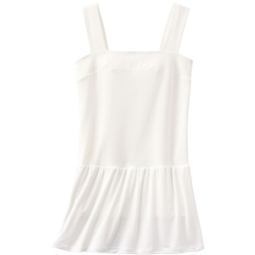 ベアトップ風切替スリップ(吸汗速乾・静電気防止)