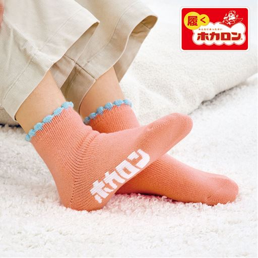ホカロン(R)裏起毛パイルソックス(ショート丈)