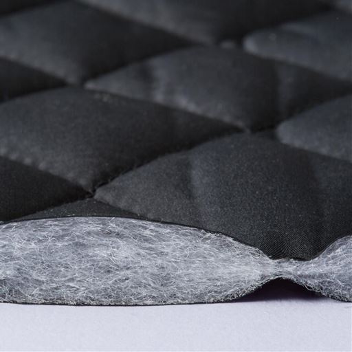 薄手で暖かコートのインにも最適 薄くて軽い保温性のある中わたを使用