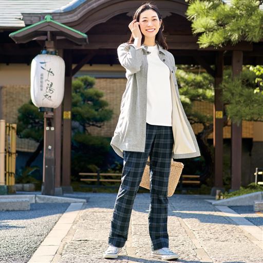 グレー系 コーディネート例