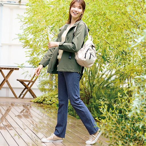 ネイビー(デニム調) コーディネート例