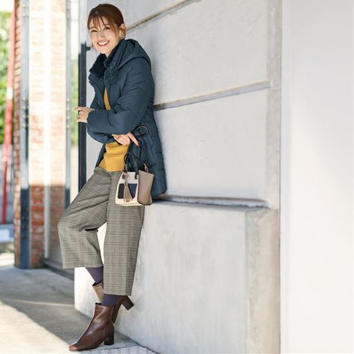 チェック コーディネート例