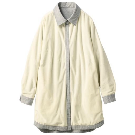 肌側 袖までなめらかなフリースでぬくぬく!