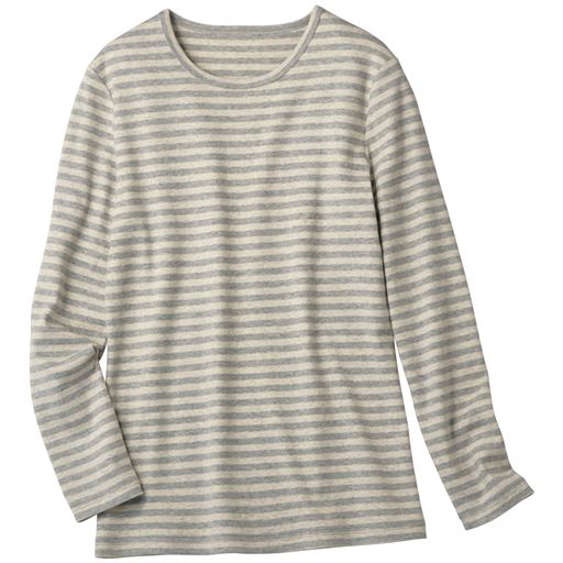 ボーダーC(ミックスグレー×オートミール)