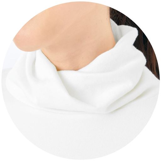 着るだけでくしゅっときれいな衿、立体感でオシャレ度UP!