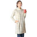 ルーズネックロングプルオーバー