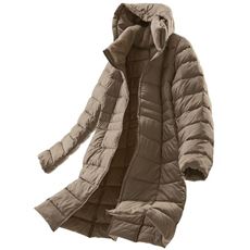 ふわ軽あったかファイバーダウンコート