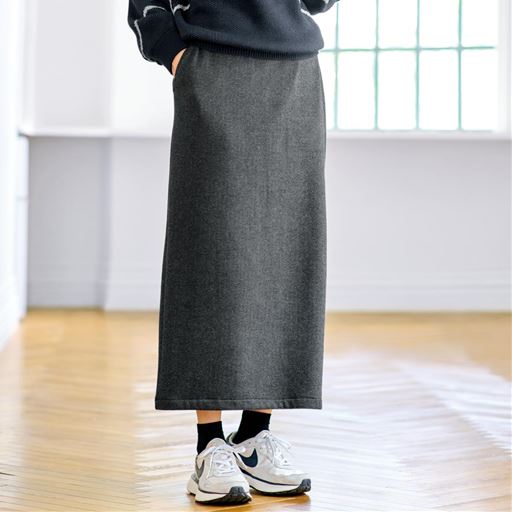 ぬくぬく裏シャギースカート