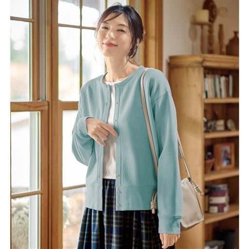 裏起毛ダンボールニットカーディガン