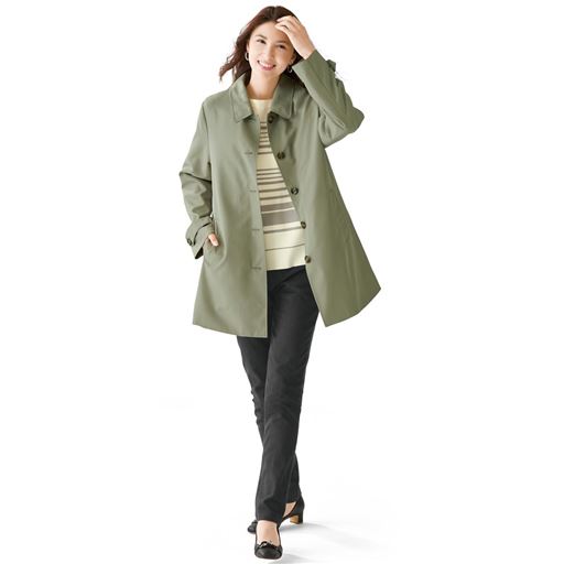 ソフトカーキ コーディネート例