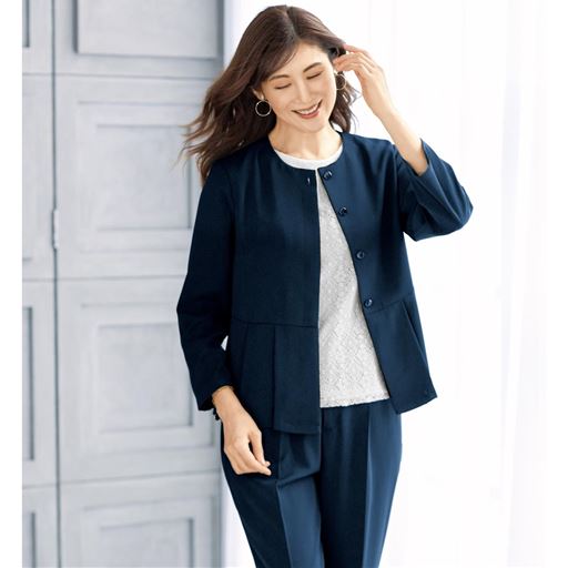 ネイビー コーディネート例