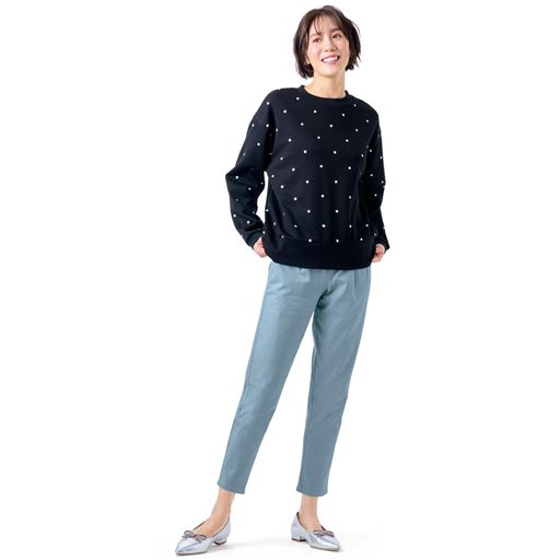 ブルーグレー コーディネート例