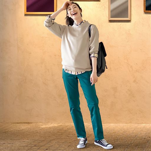 アンティックグリーン コーディネート例