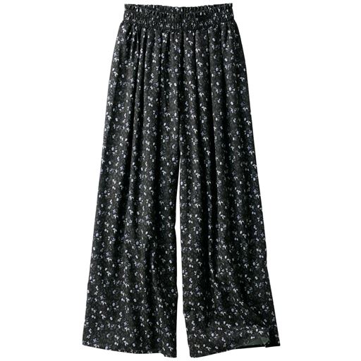 ブラック系(花柄)